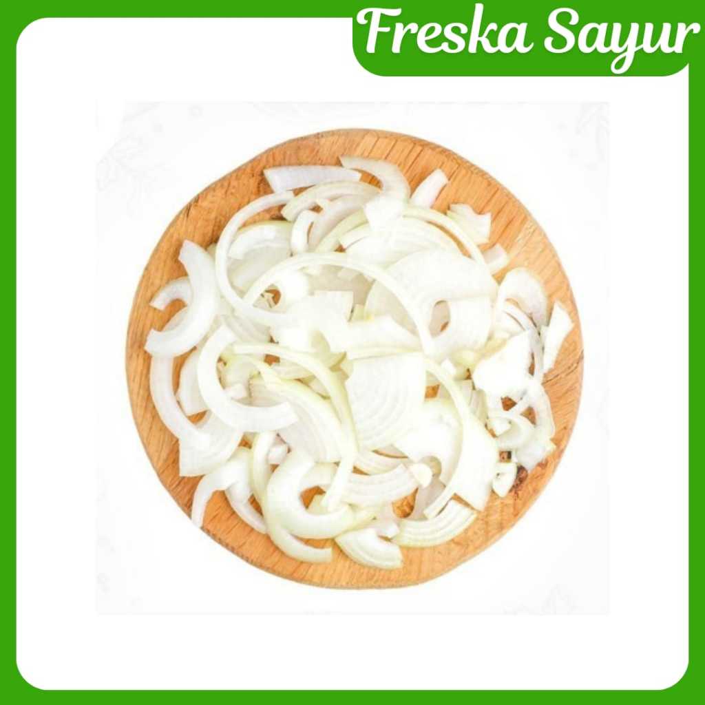 

Bawang Bombay Kupas Iris 500 gr