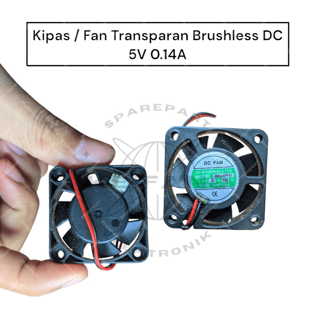 Kipas / Fan Brushless DC 5V 0.14A