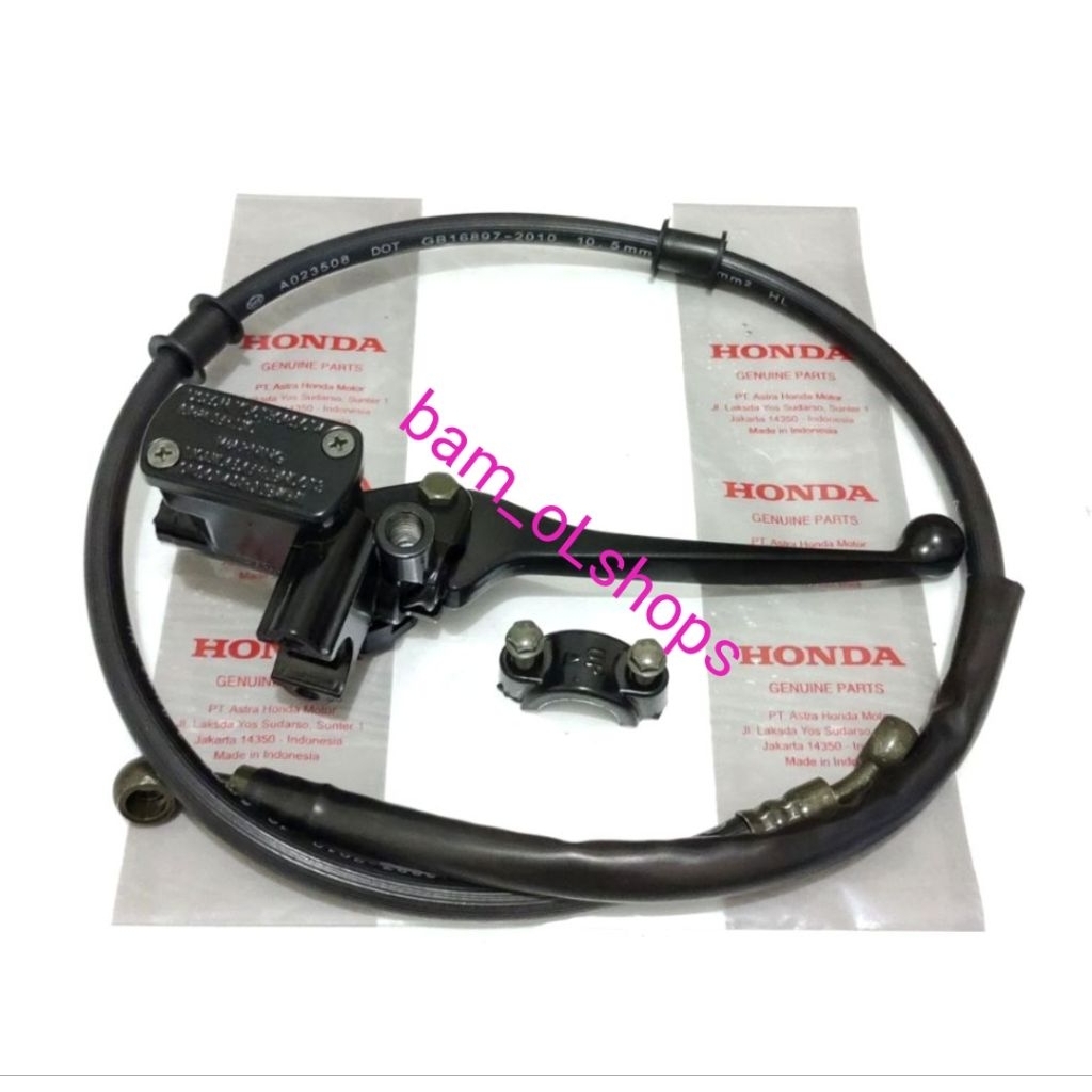 selang rem+Master rem set depan Honda beat karbu,beat fi,spacy karbu,Vario 110 karbu
