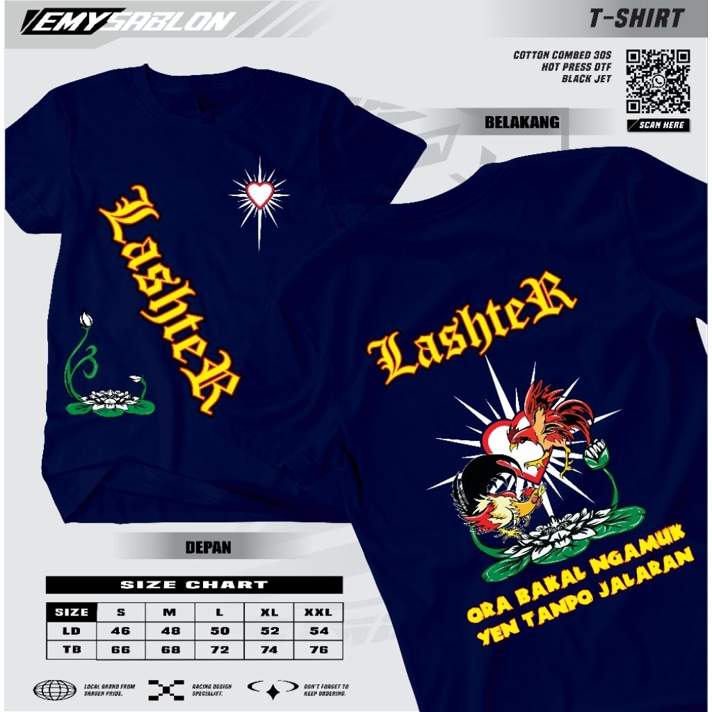 Kaos Lashter Viral / Kaos PSHT viral /Kaos Lashter / Kaos PSHT Terbaru