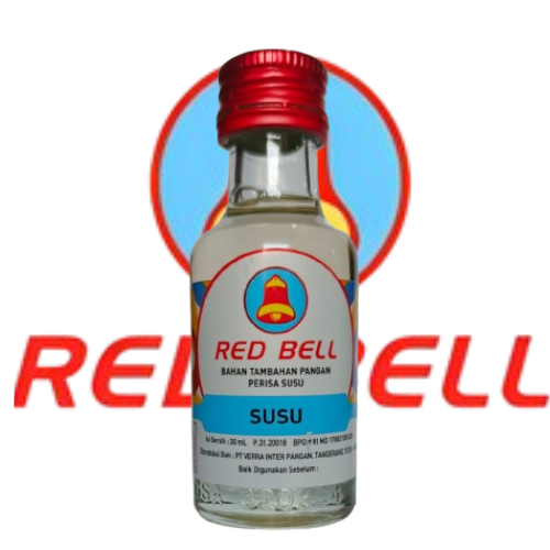 

Red Bell Bahan Tambahan Pangan Perisa Susu 30 ml