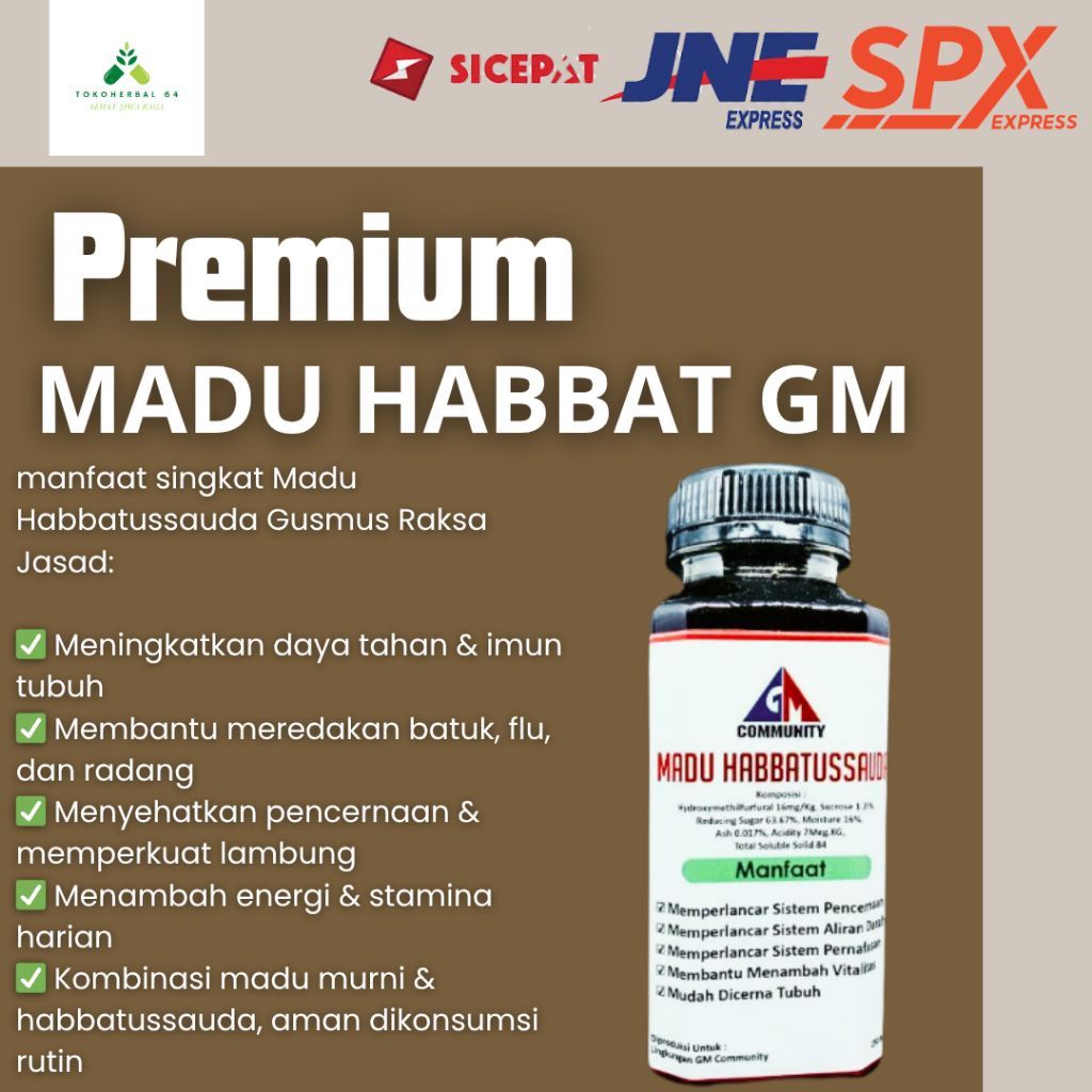 obat herbal asma ampuh Madu Habbatusauda Gusmus Therapy