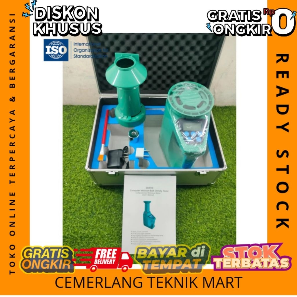 [READY STOK | TERMURAH | BERGARANSI] Alat Ukur Kadar Air AMTAST GM010 Jagung Beras Kopi Bijian Cengk