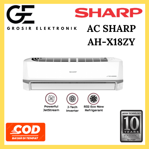 AC J-TECH INVERTER SHARP 2 PK AH-X18ZY MADE IN CHINA