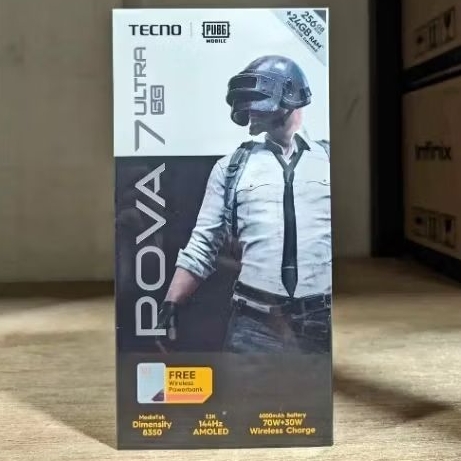 TECNO POVA 7 ULTRA 5G RAM 12/256GB NEW