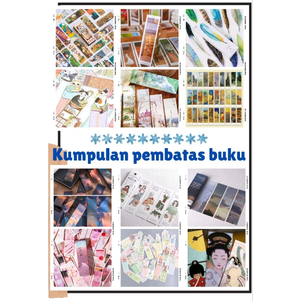

kumpulan pembatas buku bookmark