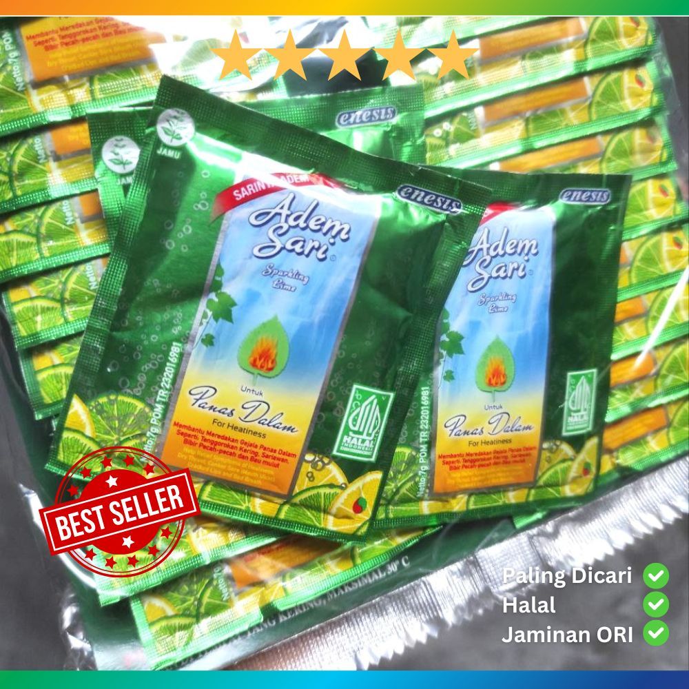 

Adem Sari Isi 24 sachet Renteng Orisinil Exp Lama 2026
