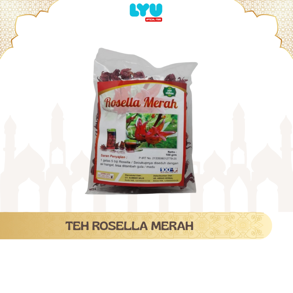 

ROSELLA MERAH KERING 100g – teh herbal seduh sehat | bantu atasi kolesterol & hipertensi | segar diseduh panas/dingin | 100% natural | bisa COD