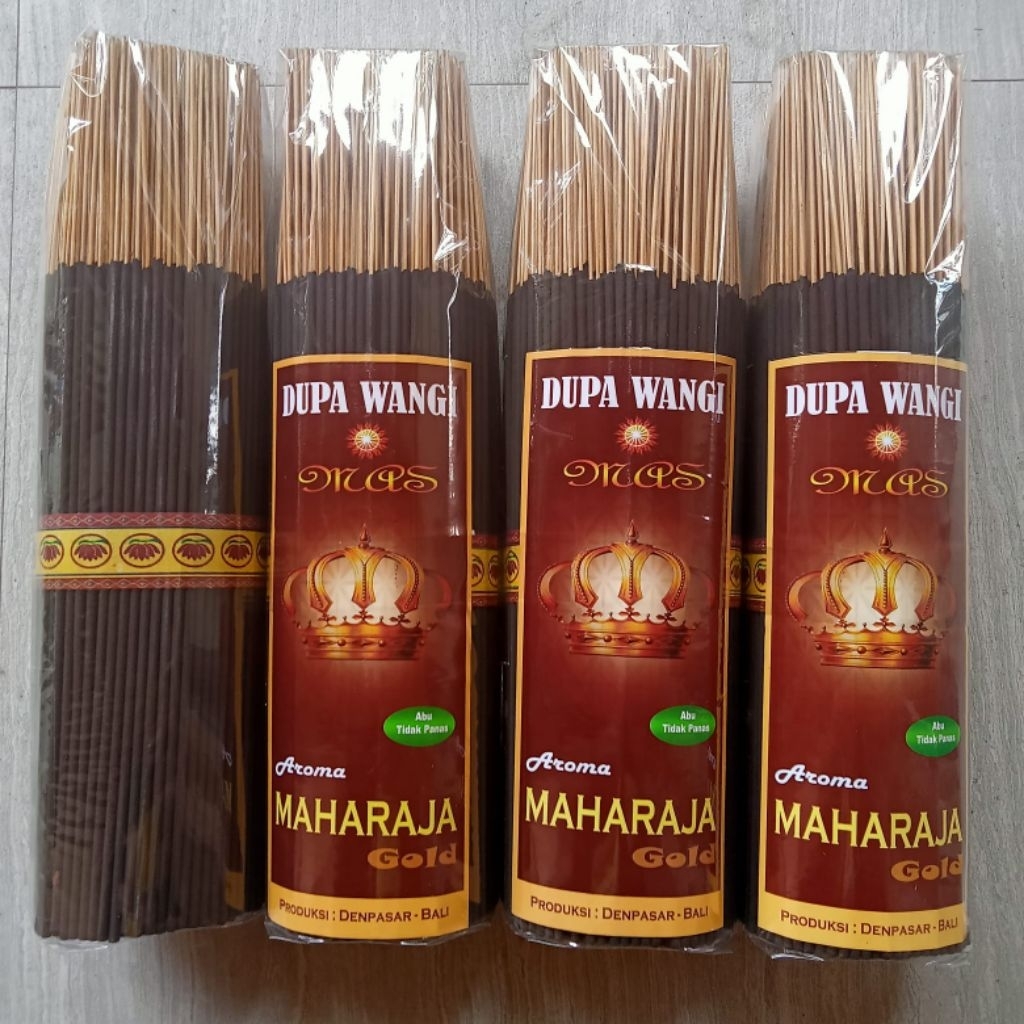 Dupa wangi aroma maharaja kilo stik dupa warna hitam dan merah