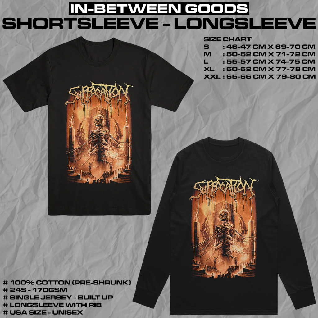 SUFFOCATION - BOW | T-SHIRT | LONGSLEEVE | BAND MERCH