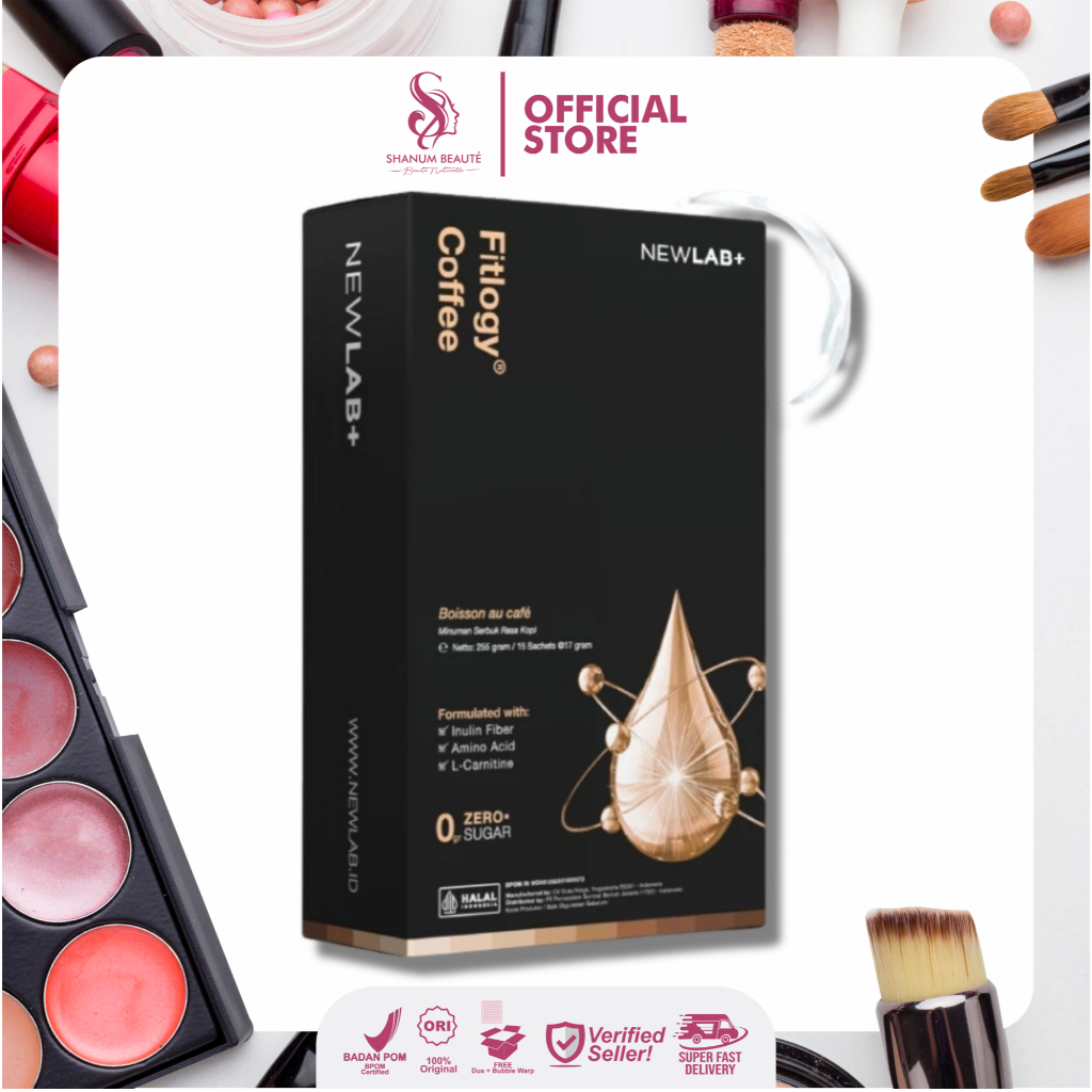 

NEWLAB Fitlogy Coffee | L-Karnitin & Garcinia Pelangsing Badan - 15 Sachet