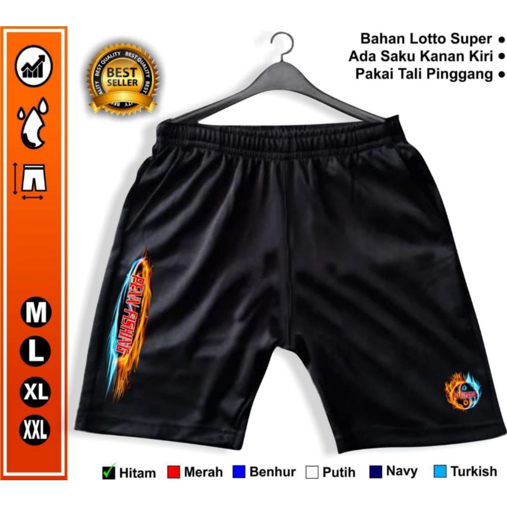 Celana Pendek Olahraga Bola Voli Bulutangkis Futsal Pria Terbaru Keren