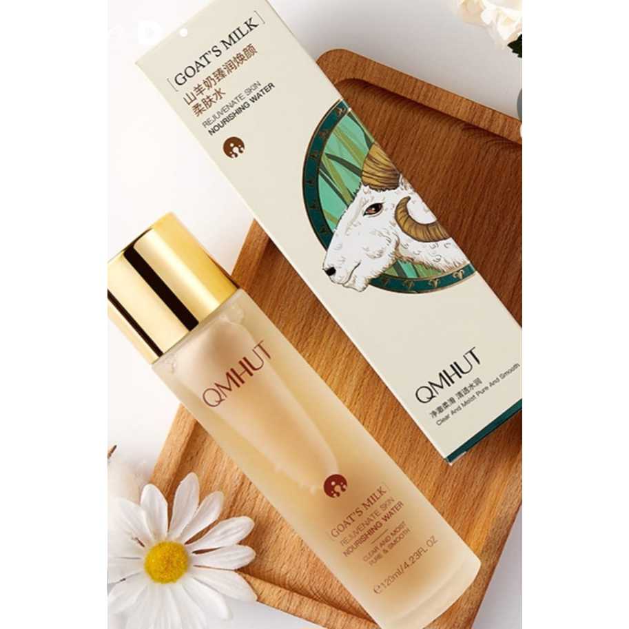QMHUT Goats' Milk Nourishing Water - Toner Wajah Susu Kambing Melembapkan & Menyegarkan