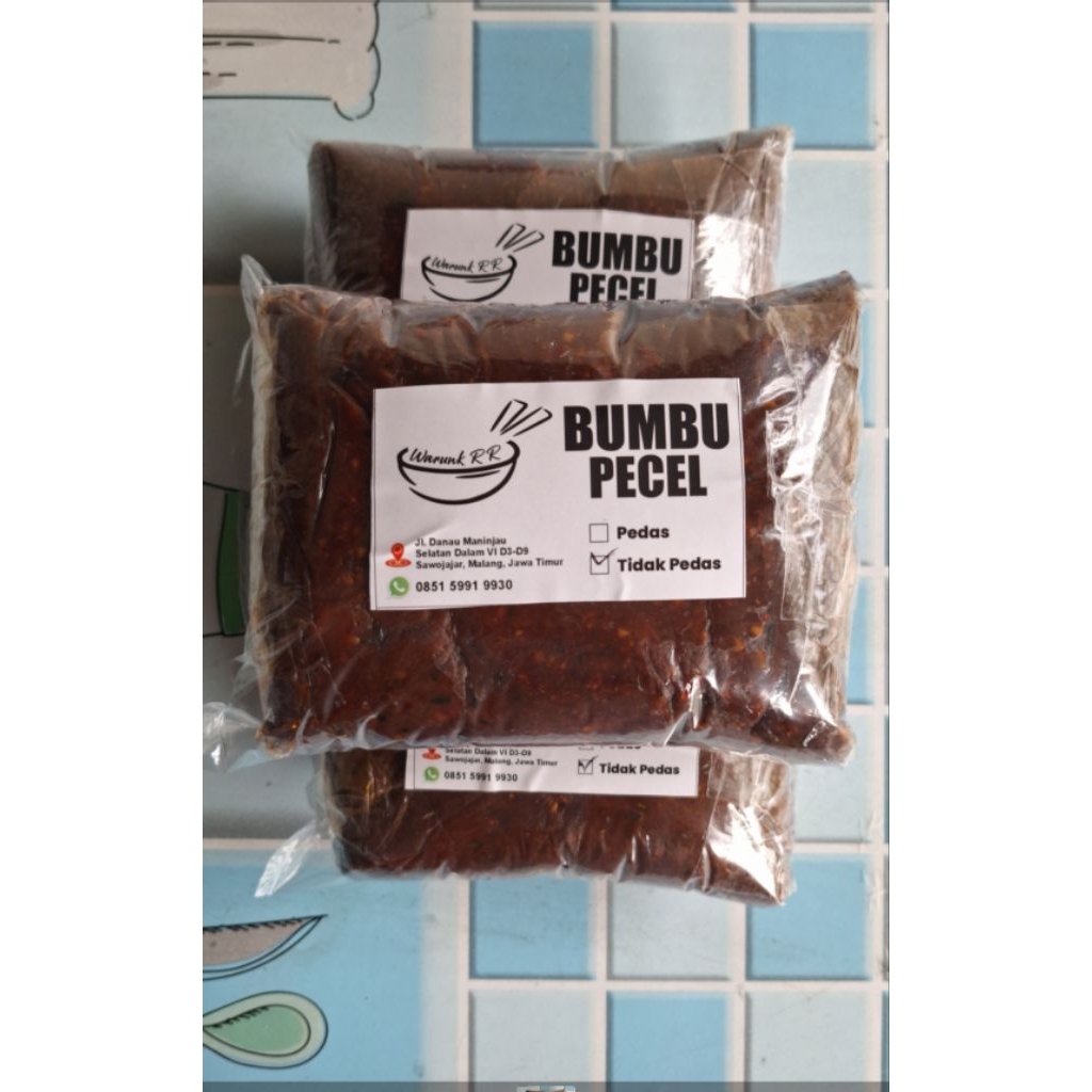 

bumbu pecel khas Nganjuk/bumbu pecel home made/bumbu pecel instan