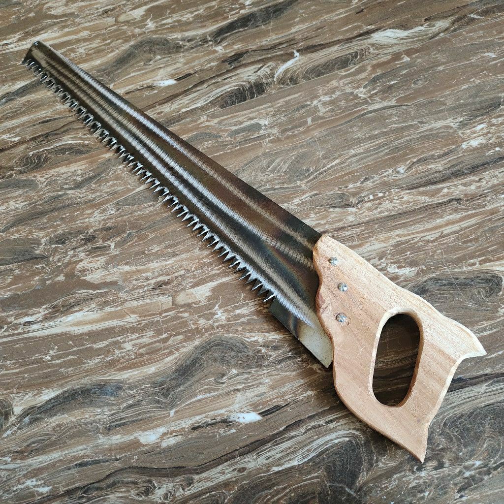 Gergaji Kayu Tajam Selendang Baja Asli Anti selip/ Gergaji super tajam