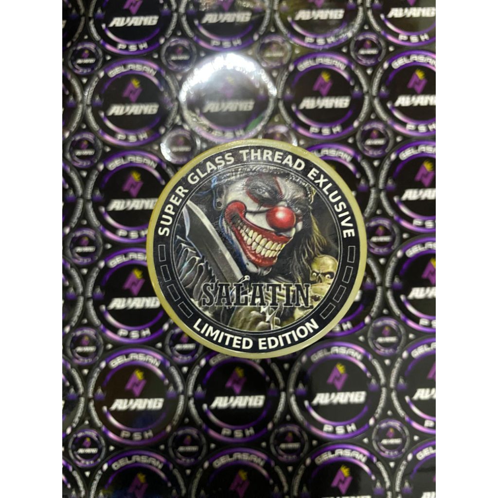 Gelasan Turnamen joker Salatin Lawas Limited edition