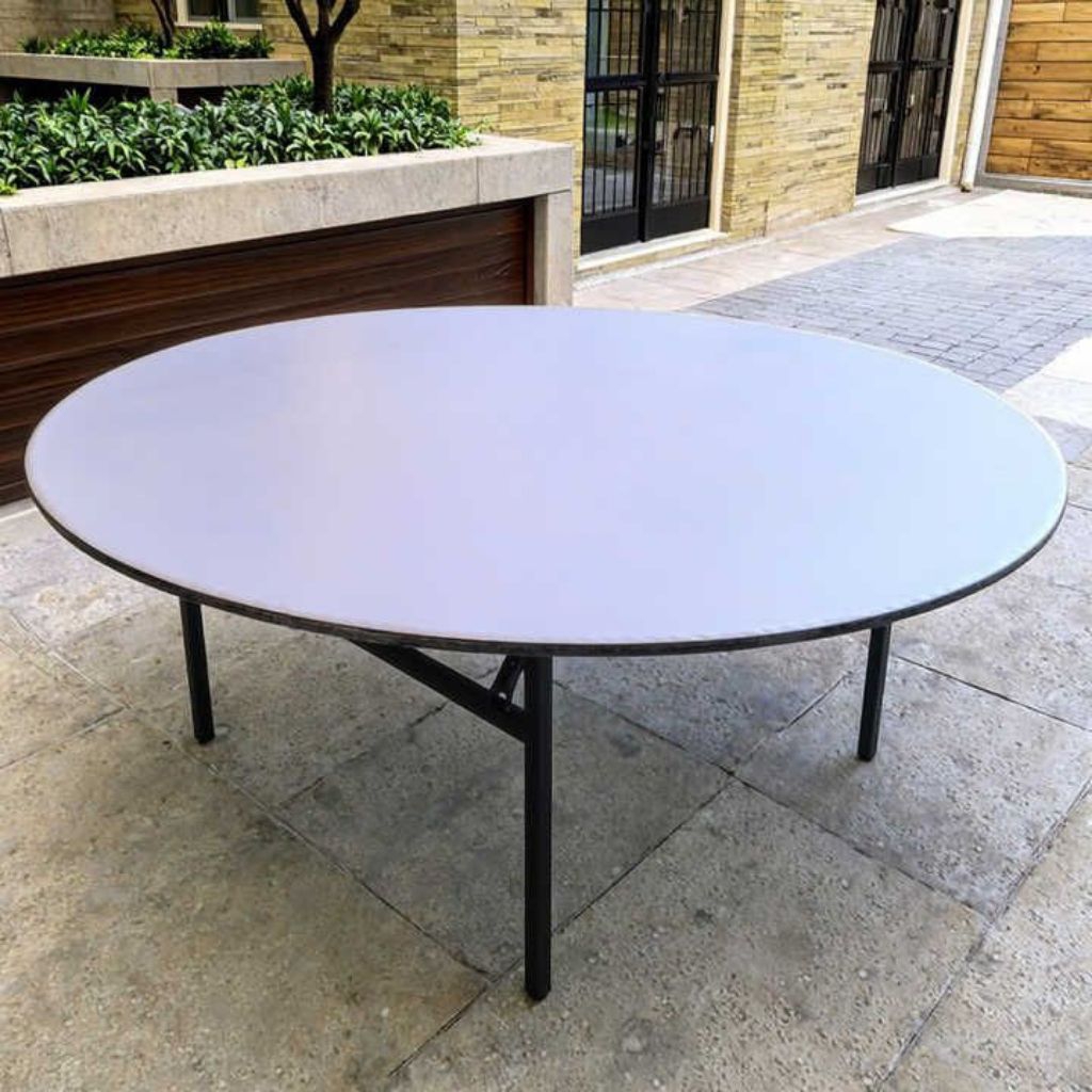 Meja IBM lipat otomatis D180/75 Round table hotel conference ballroom