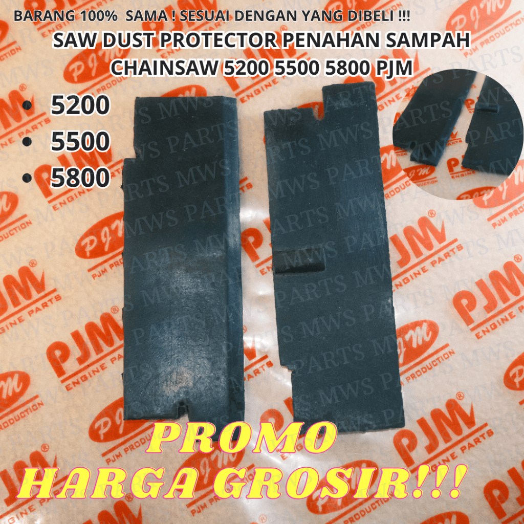 SAW DUST PROTECTOR PENAHAN SAMPAH PROTEKTOR SAMPAH PENAHAN AMPAS CHAINSAW MESIN CHAINSAW MINI SINSO 