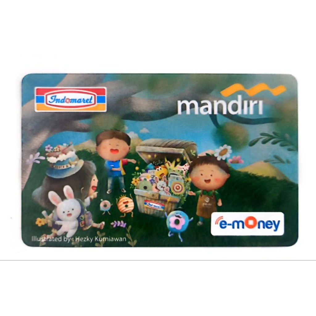 ready indomaret card /  mandiri / e toll / e money/ support nfc