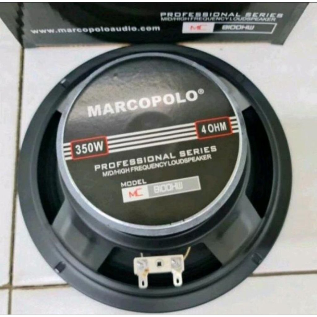 Speaker Marcopolo 8 Inch Full Range MC 8100HW Original