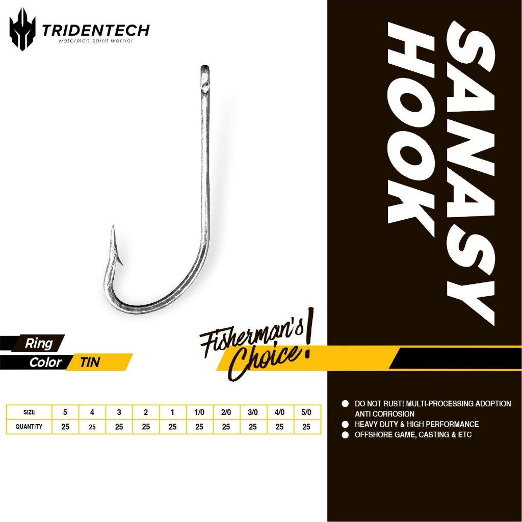 Hook Tridentech Sanasy 1930SS | Kail Pancing 1930SS