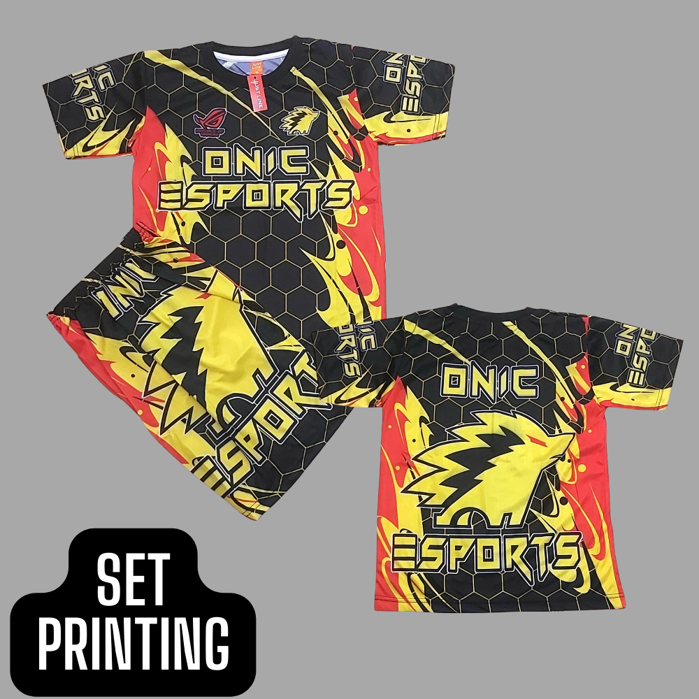 SETELAN BAJU BOLA ONIC PRINTING