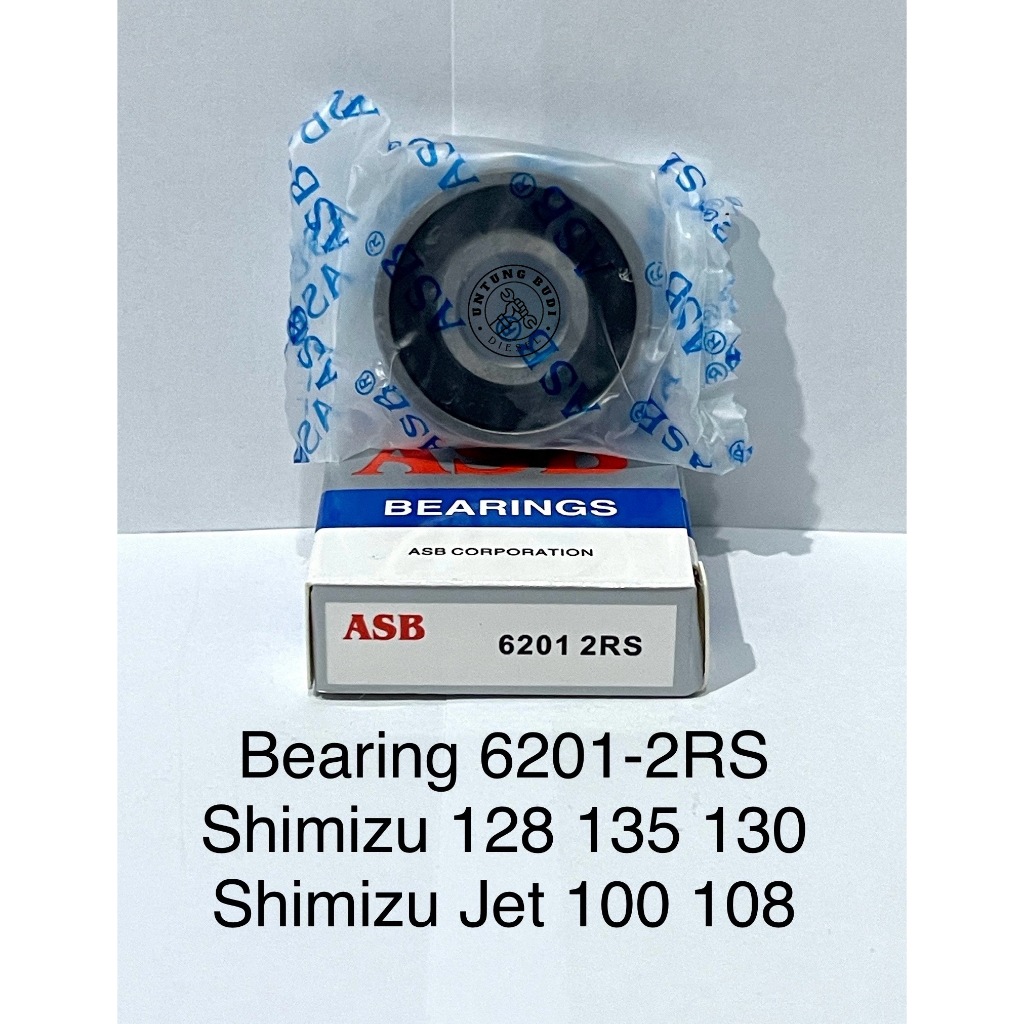 Bearing 6201 2RS Shimizu PS 128 135 130 126 125 121 Jet 100 108 Lahar Laker Klahar ASB
