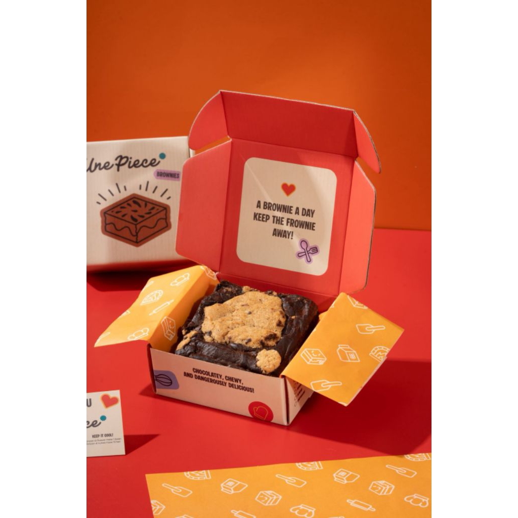 

BROOKIES - BROWNIES COKELAT COOKIES LUMER UNE PIECE