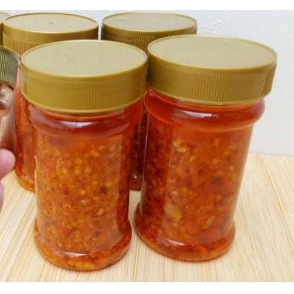 

SAMBAL MERAH, SAMBAL BOTOL 150gr/sambal cabal Rawit merah