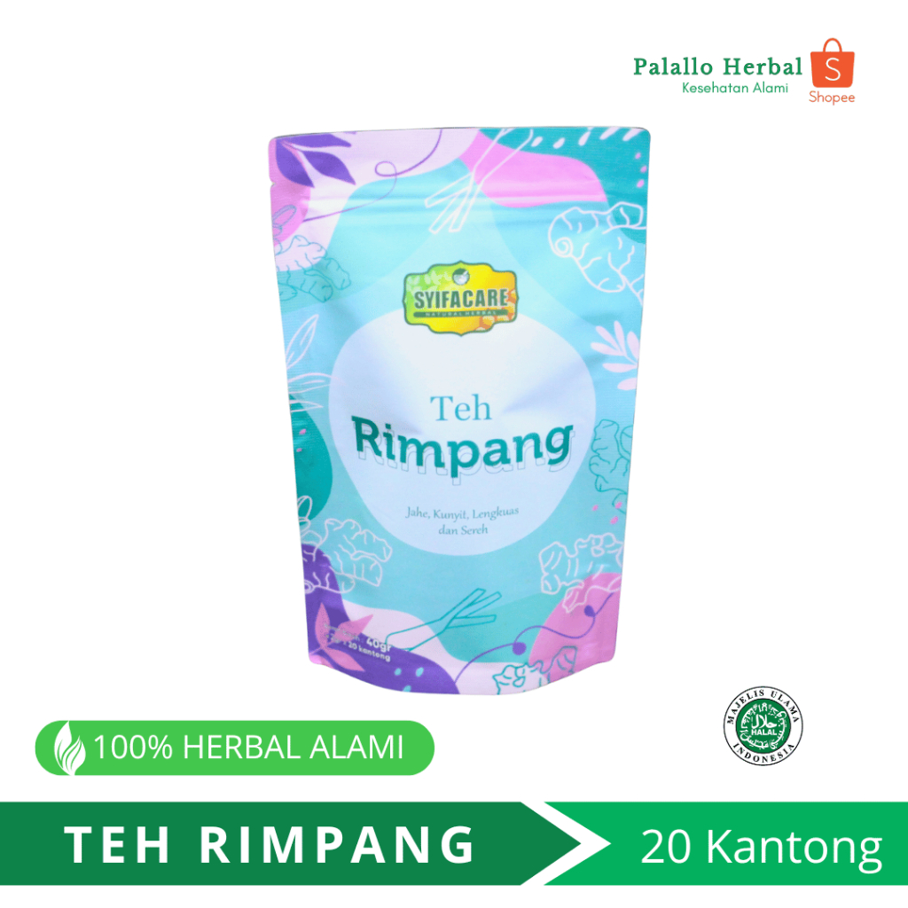 

Teh Rimpang BPOM JSR | Teh Celup Rempah | Teh Celup Rimpang | Teh Diet Detox | Pelangsing Herbal
