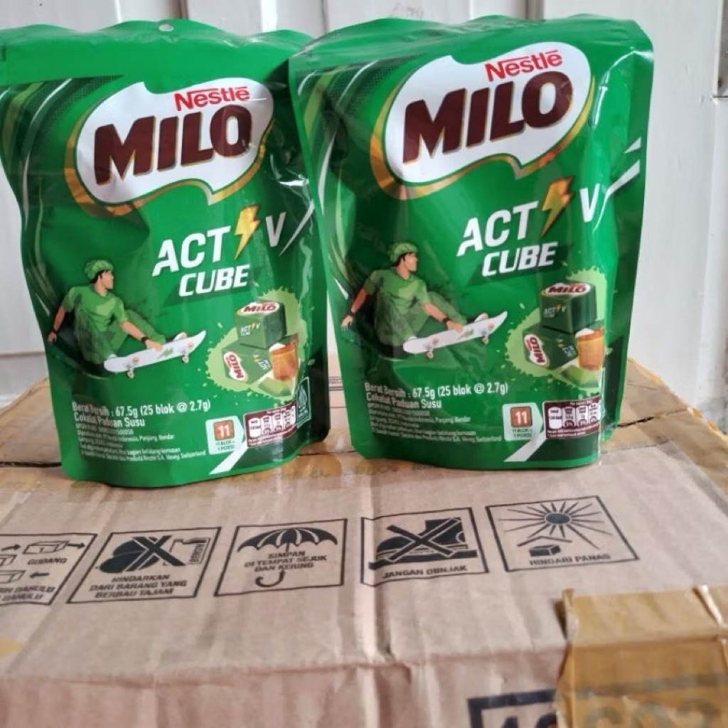 

Nestle Milo Active Cube Isi 25 pcs
