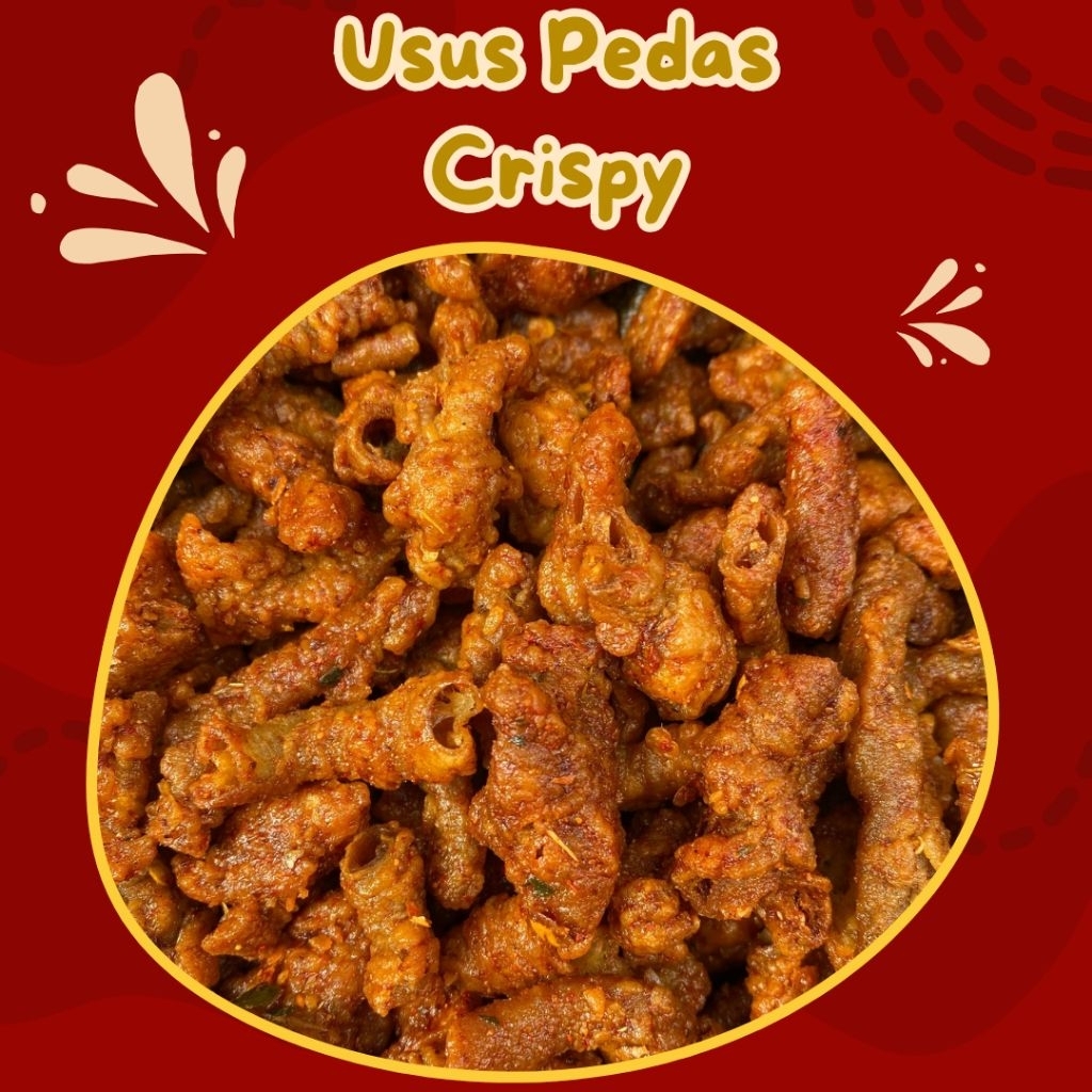 

USUS CRISPY 1 KG PEDAS DAUN JERUK ANTI GAGAL | MURAH BANYAK ENAK 2025