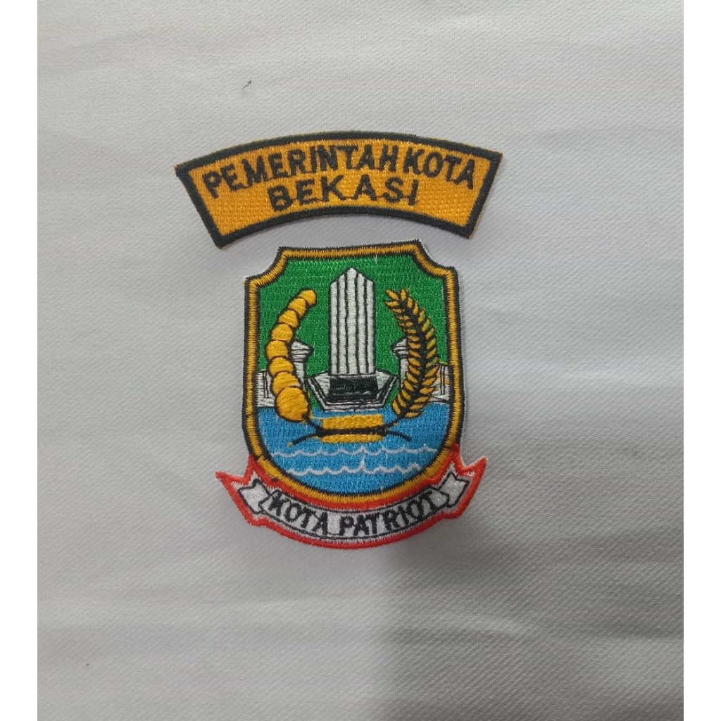 LOGO BORDIR KOTA PATRIOT/PEMERINTAH KOTA BEKASI/KABUPATEN BEKASI