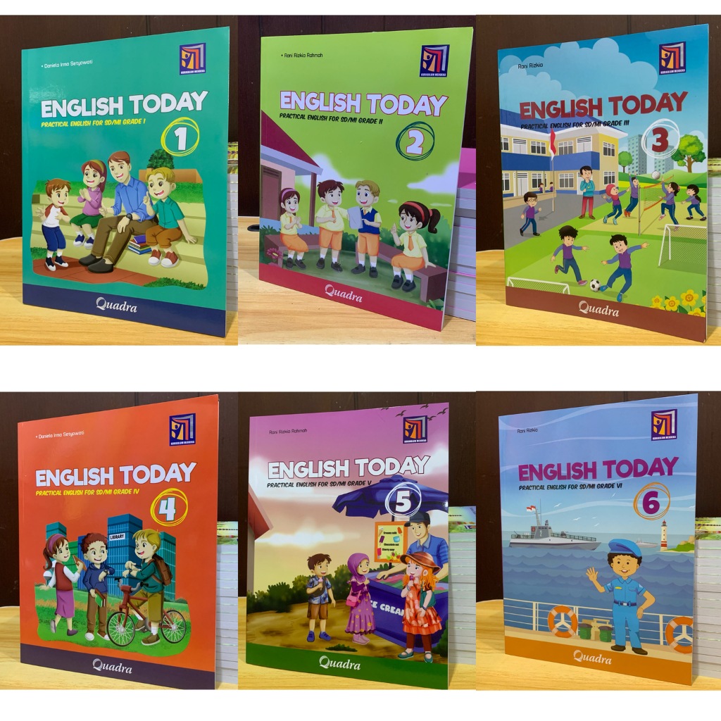 English Today Practical Kelas 1 2 3 4 5 6 Penerbit Quadra Kurikulum Merdeka