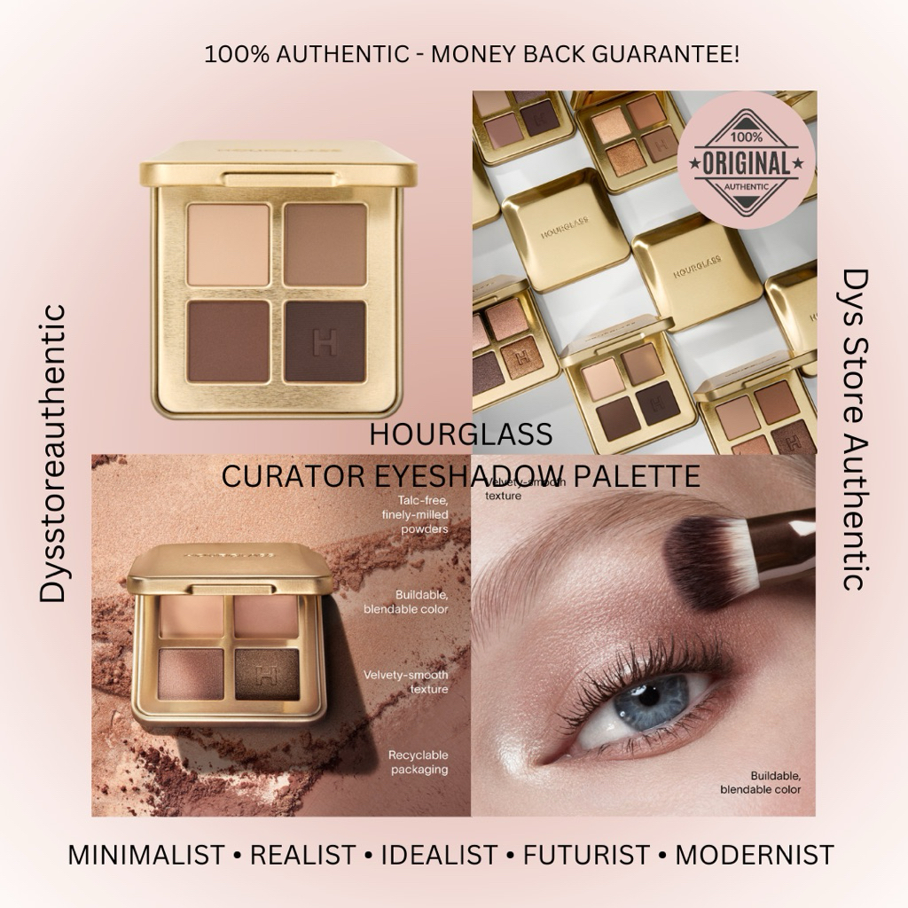 READY STOCK HOURGLASS CURATOR EYESHADOW PALETTE