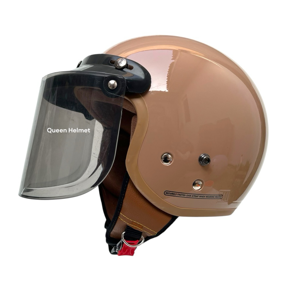 HELM BOGO DEWASA PRIA WANITA SNI HELM RETRO KEKINIAN