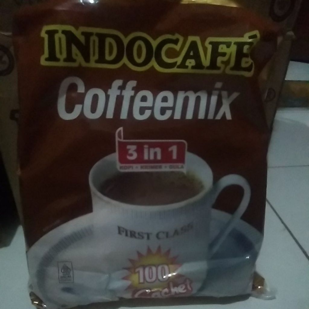 

indocafe coffemix 1pak isi 10 renceng