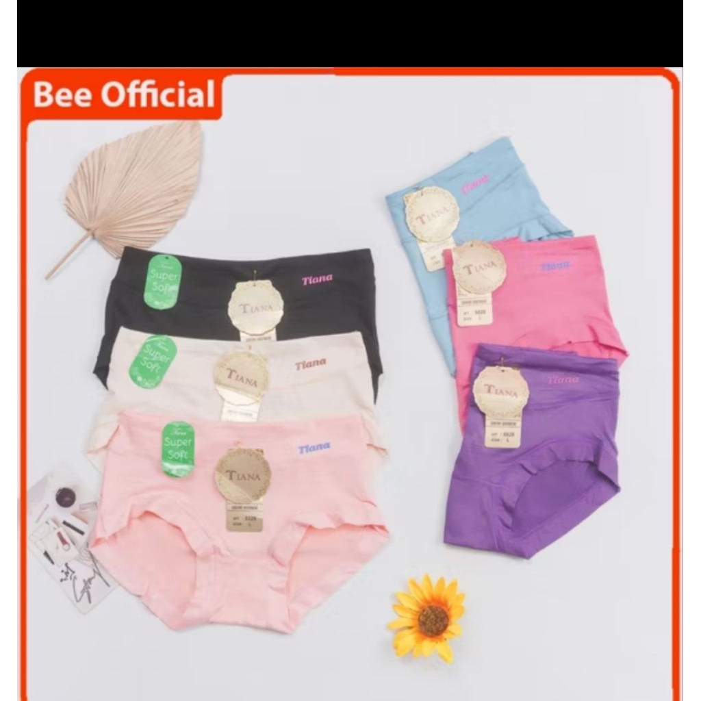 6pcs celana dalam wanita jiashini / celana dalam jiashin 8828 / cd jiashini