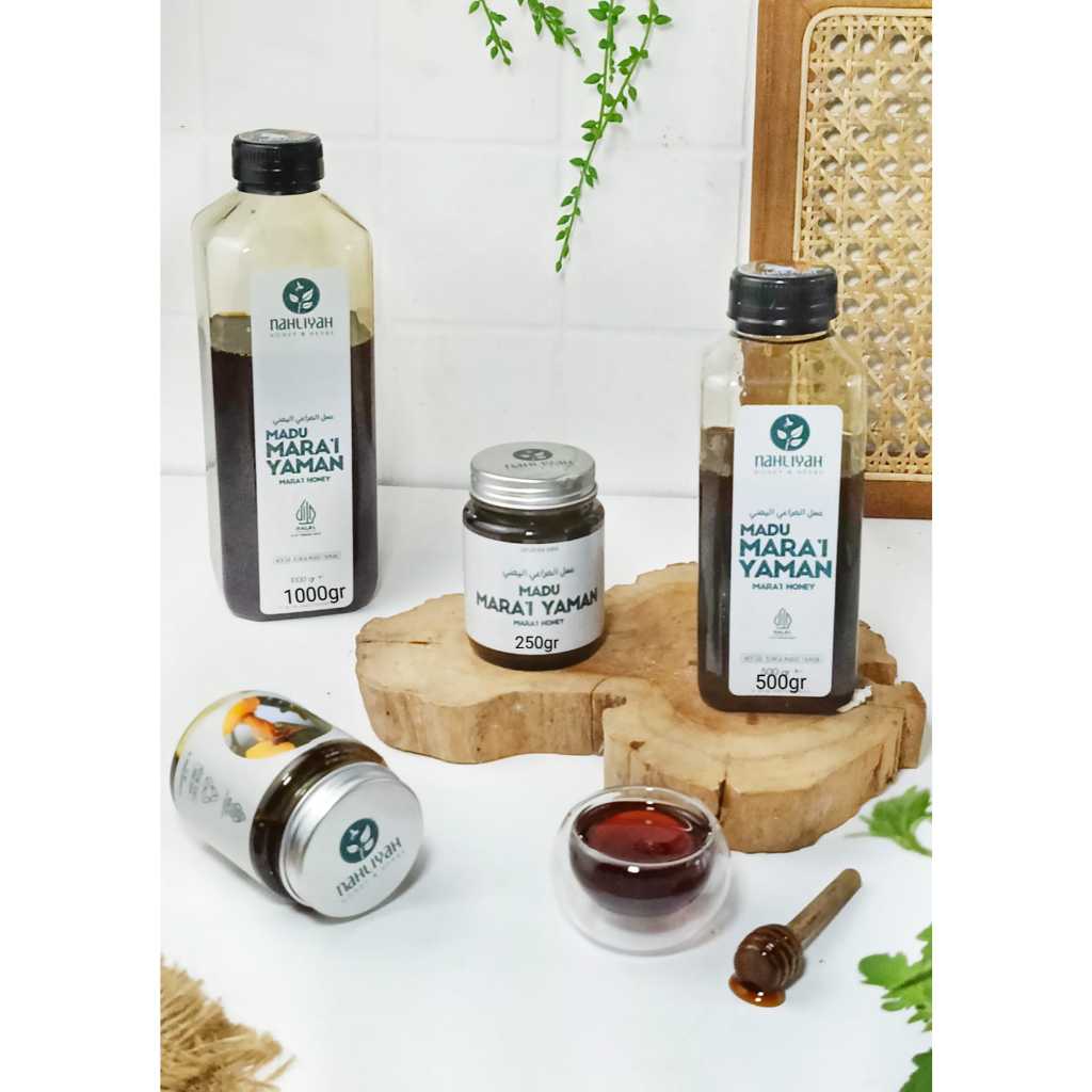 

Madu Mara'i Yaman Premium Pure Honey 100% ASLI 250 Gram