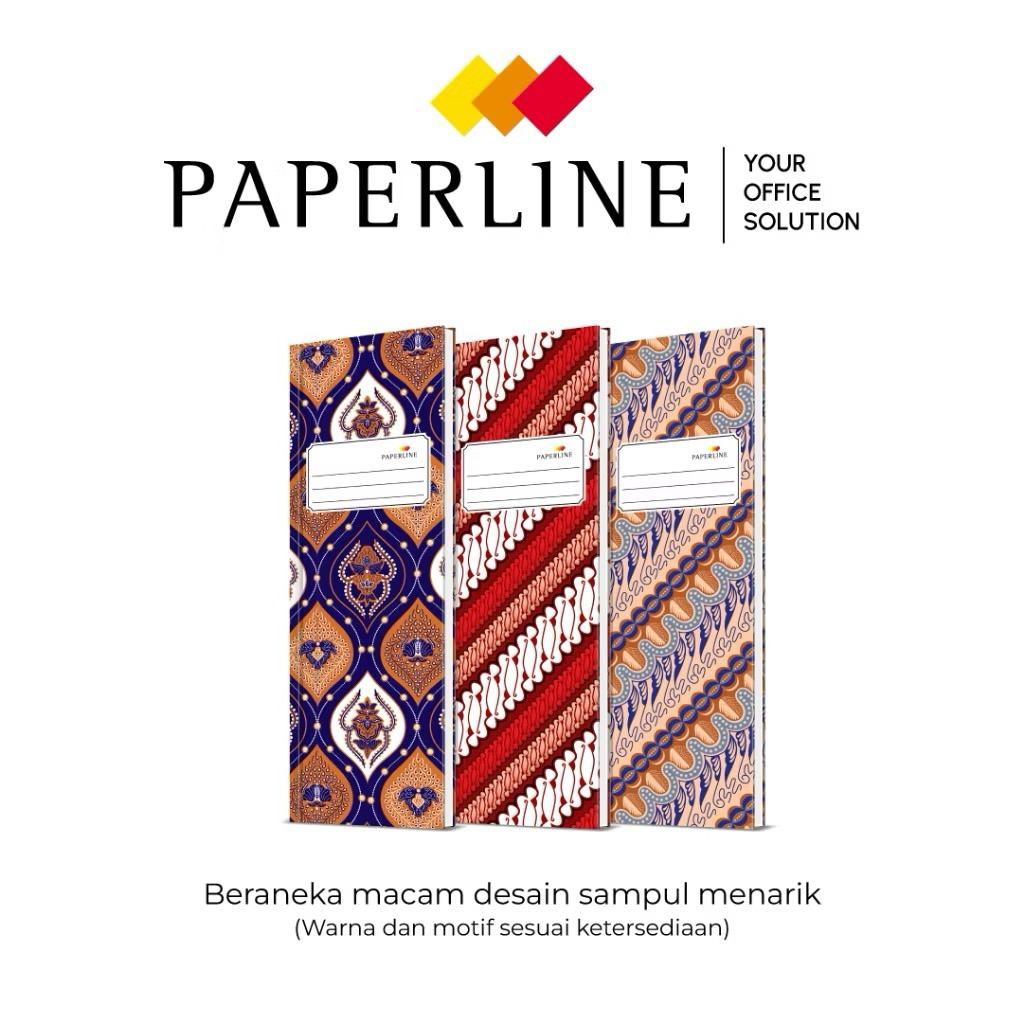 

Paperline Buku Hard Cover Ekspedisi 100 lembar (Ukuran 1/2 Folio)