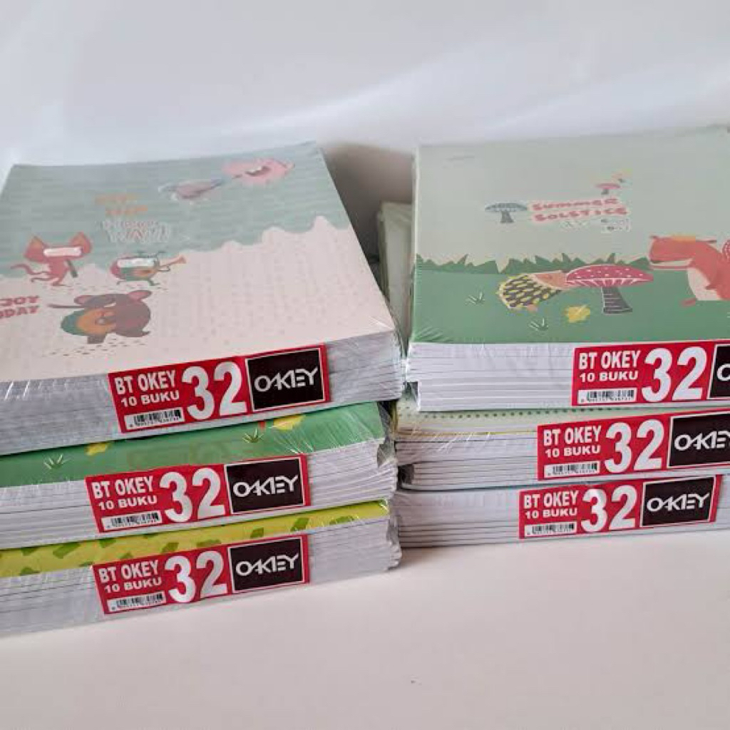 

Buku Tulis Okey 32 Lembar isi 10