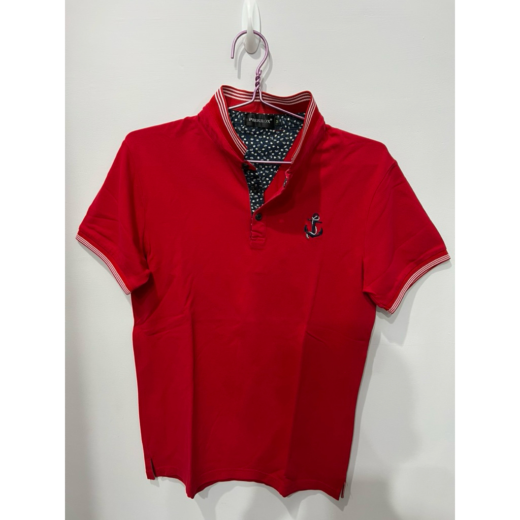 pierrox man size M merah