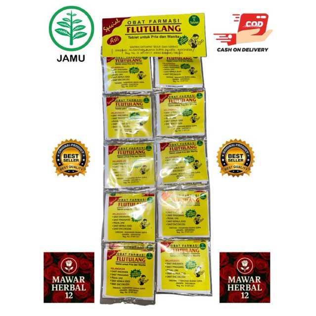 flu tulang farmasi 1pack isi 20 sachet original 100%