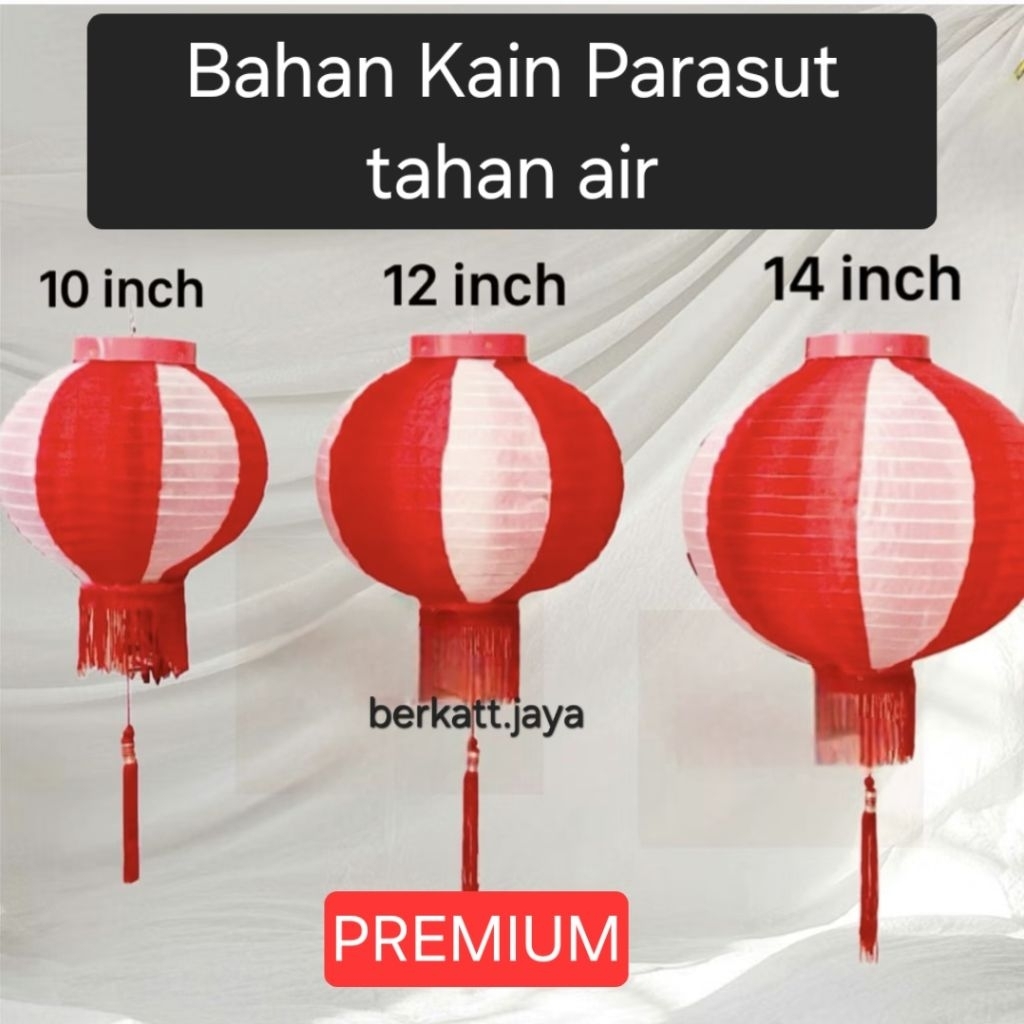 Lampion Gantung PREMIUM RUMBAI bahan kain