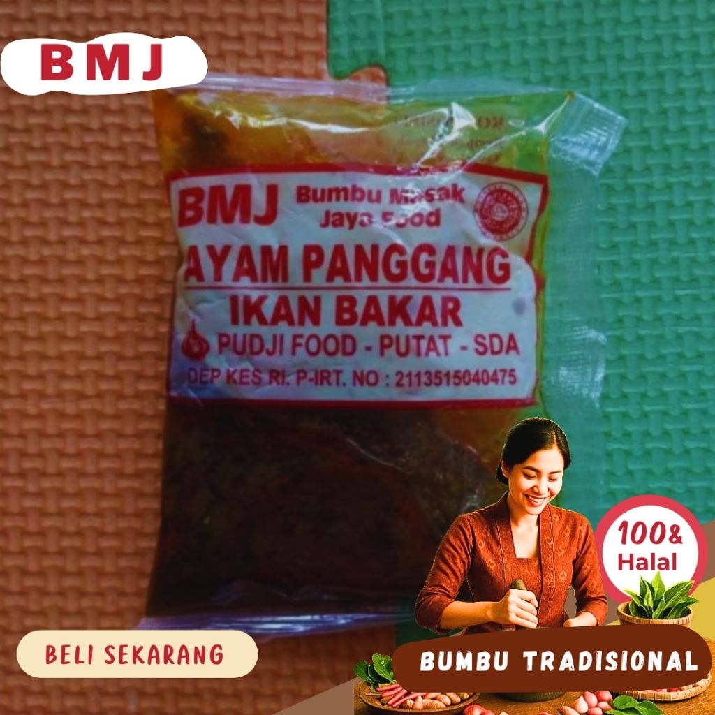 

BMJ / BUMBU AYAM PANGGANG / BUMBU MASAK JAYA FOOD / BUMBU MASAK INSTAN