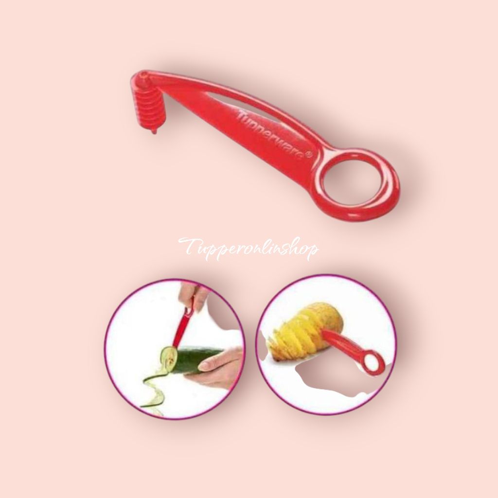 Veggie roll tupperware / veggie spiral tupperware / alat uliran kentang wortel, dll