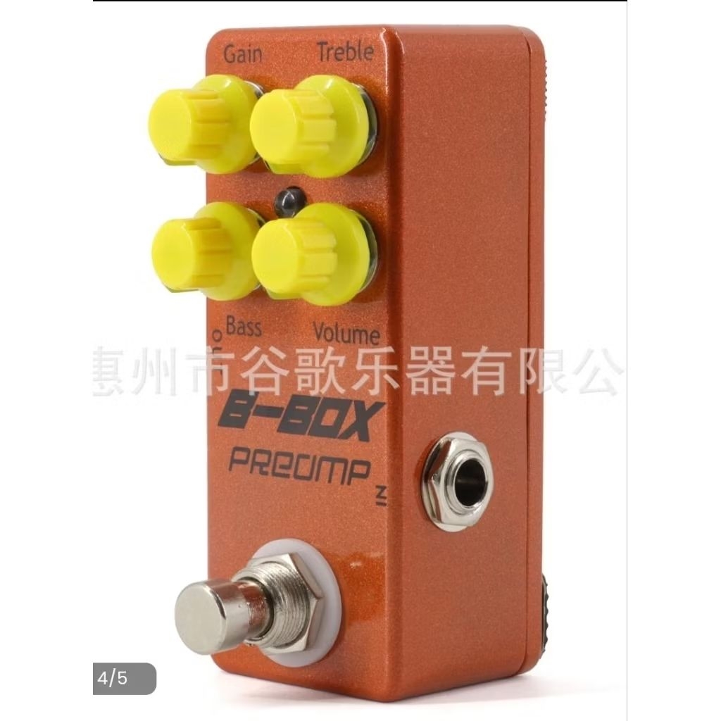 Efek Gitar Preamp ~ B Box Preamp Guitar Effect Pedal
