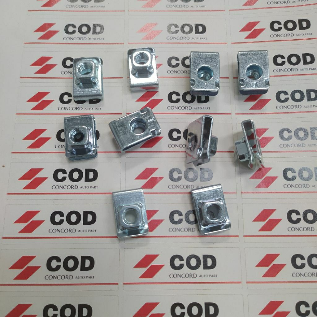 PLAT SEKRUP M6 BAUT MUR 10 PLAT NOMOR MOBIL Universal Semua Mobil Bisa Pakai ORIGINAL