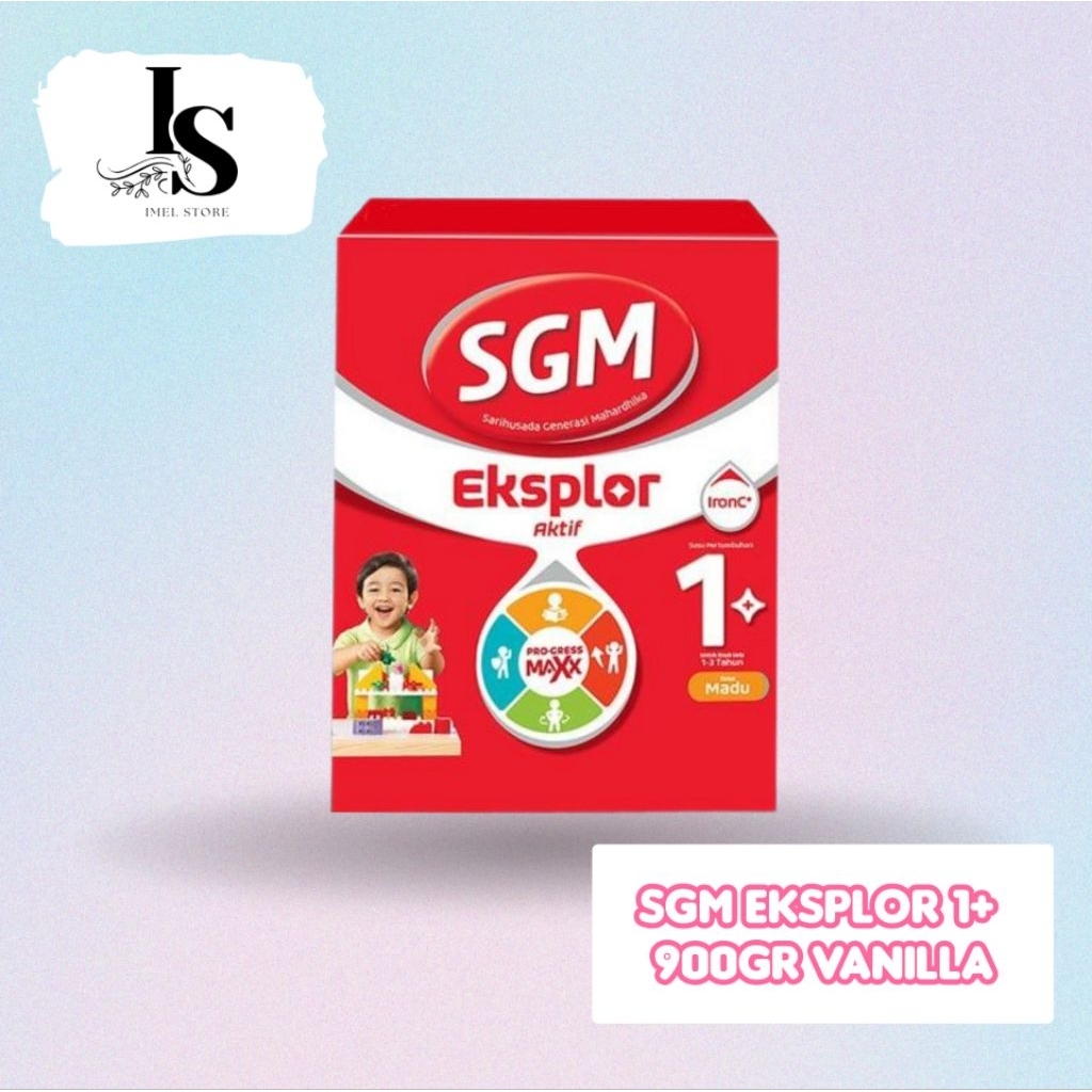 

SGM EKSPLOR 1+ MADU & VANILLA 900gr SUSU BUBUK FORMULA PERTUMBUHAN ANAK