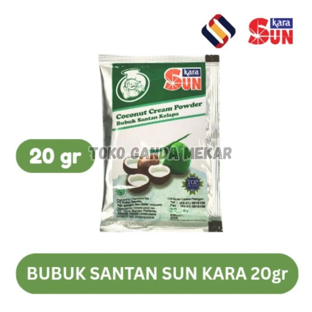

SUN Kara Santan Bubuk | Powder 20gr 1BKS
